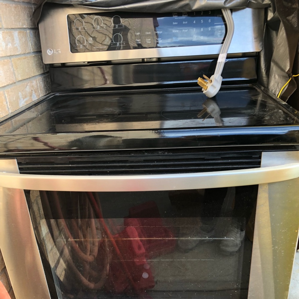 Stainless Steel lg electric range